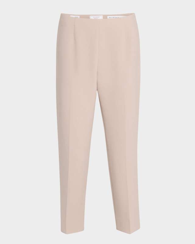 Cropped Skinny Cigarette Pants